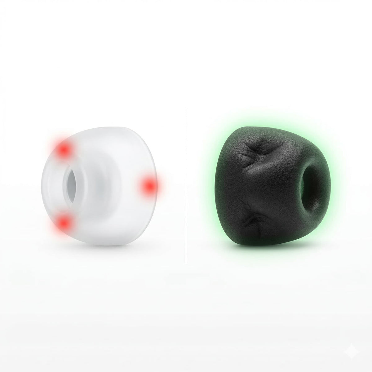 Novaro Comfort Memory-Foam Tips für AirPods Pro
