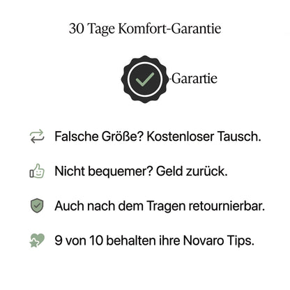 Novaro Comfort Memory-Foam Tips für AirPods Pro